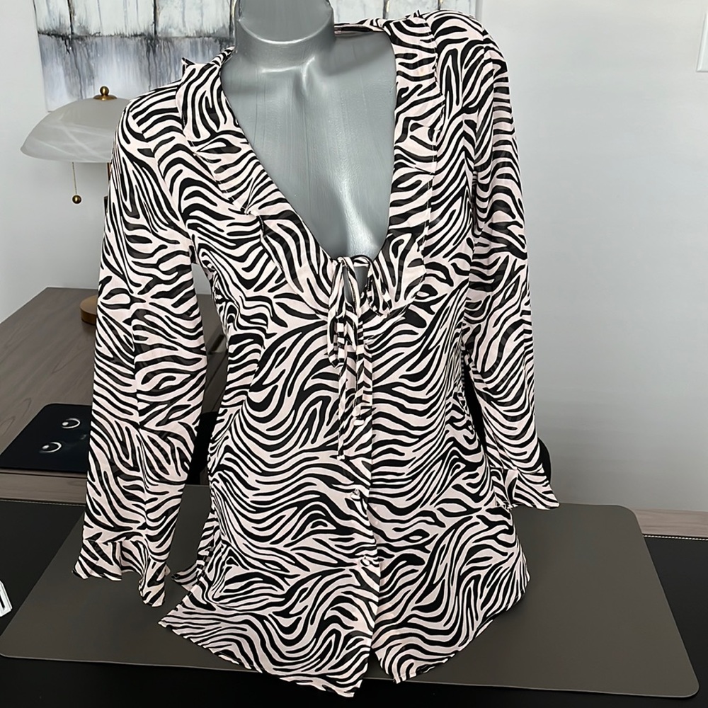 Victoria’s Secret Sheer Blouse Top